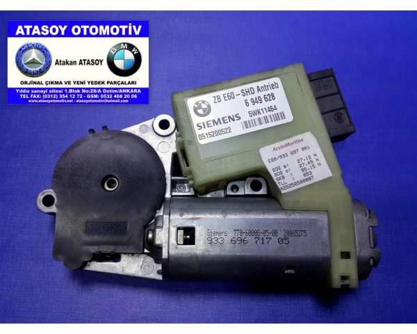 BMW E60 SUNROOF MOTORU BMW 67616949628 BMW 67616935690 BMW 67610395854 BMW 54137140941 BMW 67616920949 E65 E66